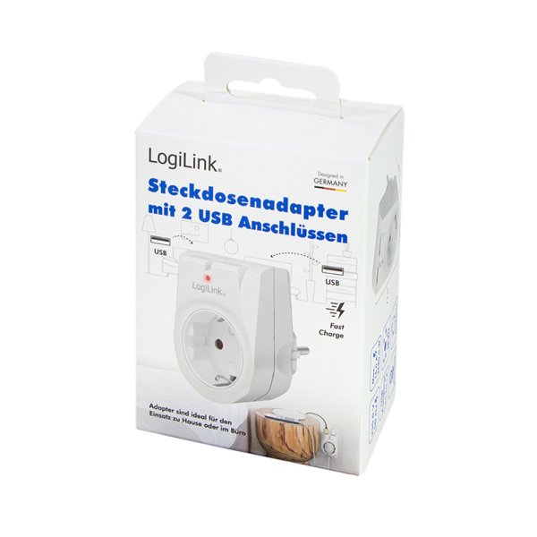 EAN 4052792060737 - LogiLink PA0246 cargador de dispositivo móvil Blanco imagen 8