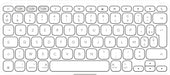 EAN 5099206125803 - Logitech 920-013007 teclado para móvil AZERTY Francés Bluetooth Blanco imagen 2