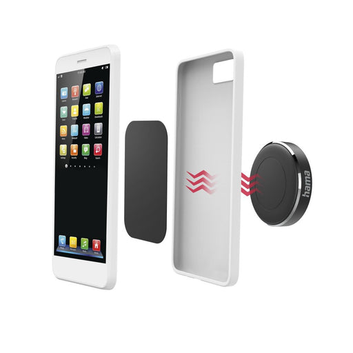 EAN 4047443488121 - Hama Magnet Soporte pasivo Teléfono móvil/smartphone Negro imagen 2