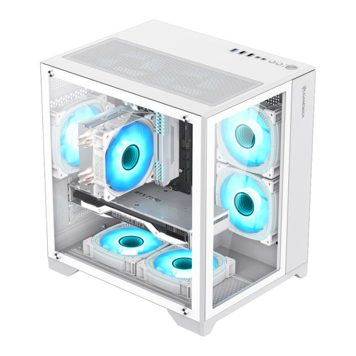 EAN 6931858775366 - GameMax Infinity Mini WH Micro Torre Blanco imagen 3