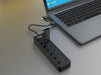 EAN 4015867235744 - Equip 128965 hub de interfaz USB 3.2 Gen 1 (3.1 Gen 1) Type-A 5000 Mbit/s Negro imagen 3