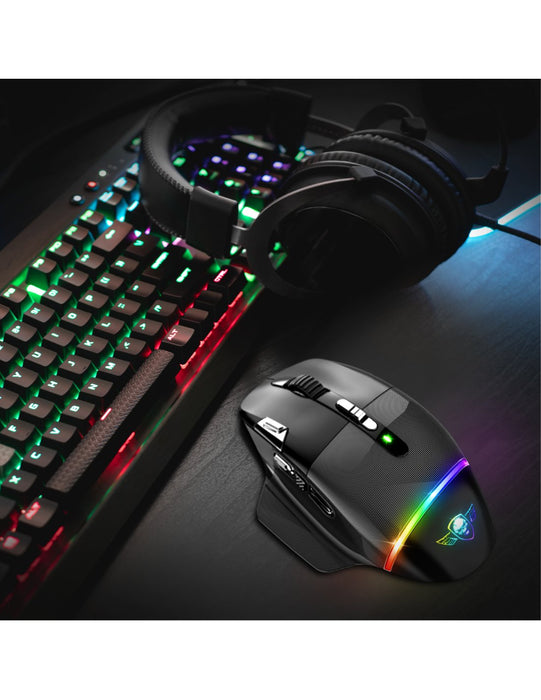 EAN 3700104455047 - Spirit of Gamer XPERT-M800 ratón Juego Mano derecha RF Wireless + USB Type-C Óptico 10000 DPI imagen 9