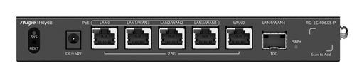 EAN 6976915005116 - Ruijie Networks RG-EG406XS-P router 2.5 Gigabit Ethernet Negro imagen 2