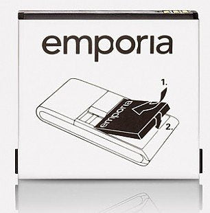 EAN 9005613129583 - Emporia 1020mAh Li-Ion Batería Negro imagen 1