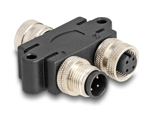 EAN 4043619605811 - DeLOCK 60581 cable divisor y combinador Divisor de señal para cable coaxial Negro imagen 1