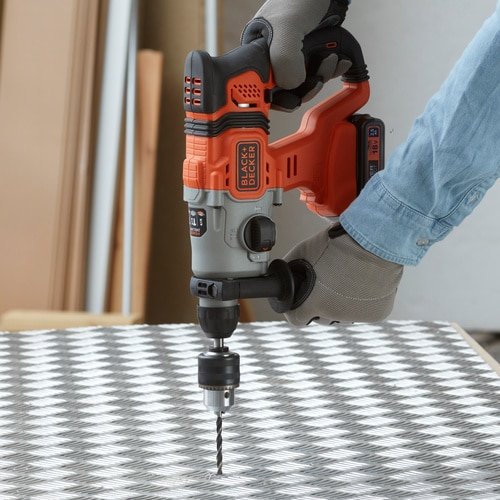 EAN 5035048726822 - Black & Decker BCD900E2K-QW taladro 1880 RPM SDS Plus imagen 10