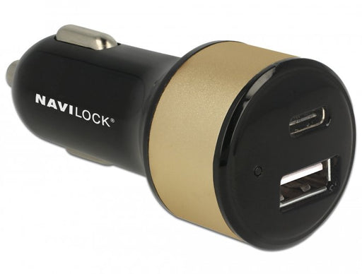 EAN 4043619630691 - Navilock 63069 cargador de dispositivo móvil Universal Negro Encendedor de cigarrillos Auto imagen 1