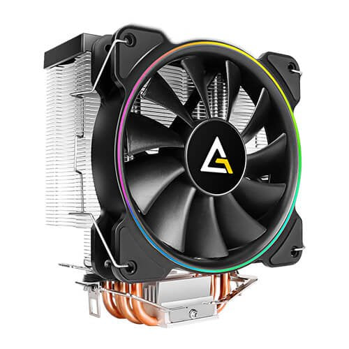 EAN 761345109215 - Antec A400 RGB Procesador Enfriador 12 cm Negro, Cobre, Metálico imagen 1
