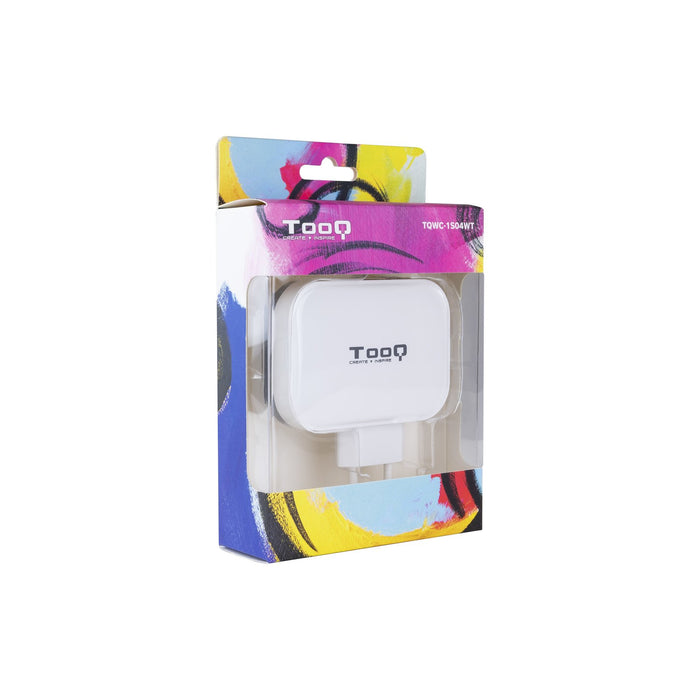 EAN 8433281007222 - TooQ TQWC-1S04WT cargador de dispositivo móvil GPS, Mando para videojuegos, MP3, MP4, Teléfono móvil, Sma imagen 4