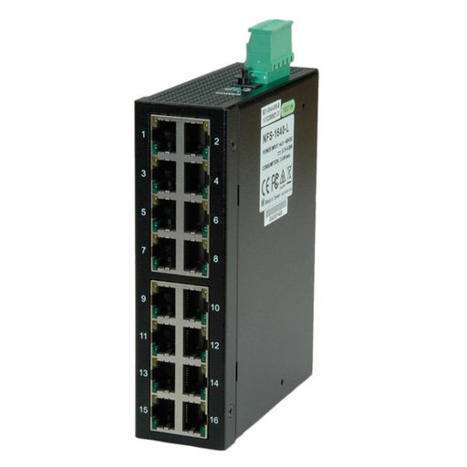 EAN 7611990133635 - ROLINE Industrial Switch, 16x RJ-45, unmanaged imagen 2