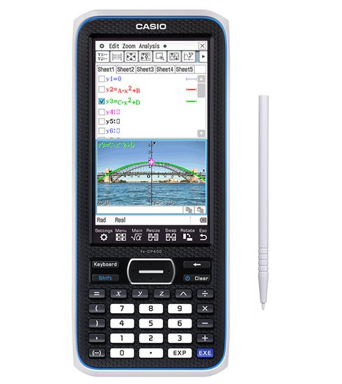 EAN 4549526605055 - Casio ClassPad fx-CP400 calculadora Bolsillo Calculadora gráfica Negro imagen 1