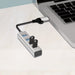 EAN 4052792077100 - LogiLink UA0455 hub de interfaz USB 3.2 Gen 1 (3.1 Gen 1) Type-A + Type-C 5000 Mbit/s Aluminio imagen 4