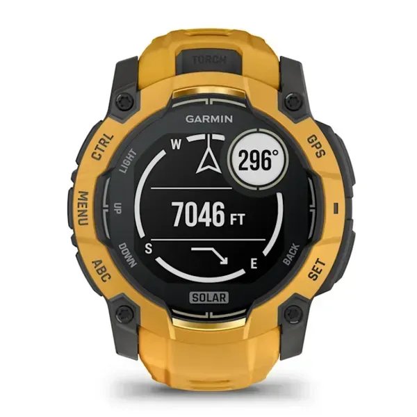 EAN 753759357108 - Garmin Instinct 3 3,05 cm (1.2") 50 mm Digital 176 x 176 Pixeles Pantalla táctil Amarillo, Gris Wifi GPS ( imagen 9