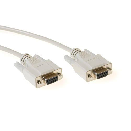 EAN 8716065115086 - ACT Serial printercable 9-pin D-sub female - 9-pin D-sub female 1.8 m cable de serie Marfil 1,8 m imagen 1