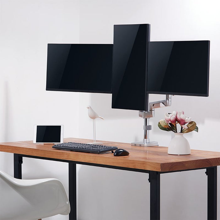 EAN 4052792058093 - LogiLink BP0090 soporte para monitor 68,6 cm (27") Escritorio Plata imagen 6