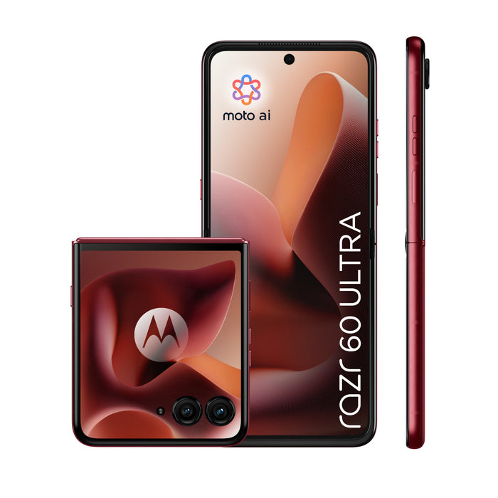 EAN 840023293245 - Motorola razr 60 ultra 17,7 cm (6.96") SIM doble Android 15 5G USB Tipo C 16 GB 512 GB 4700 mAh Burdeos imagen 3