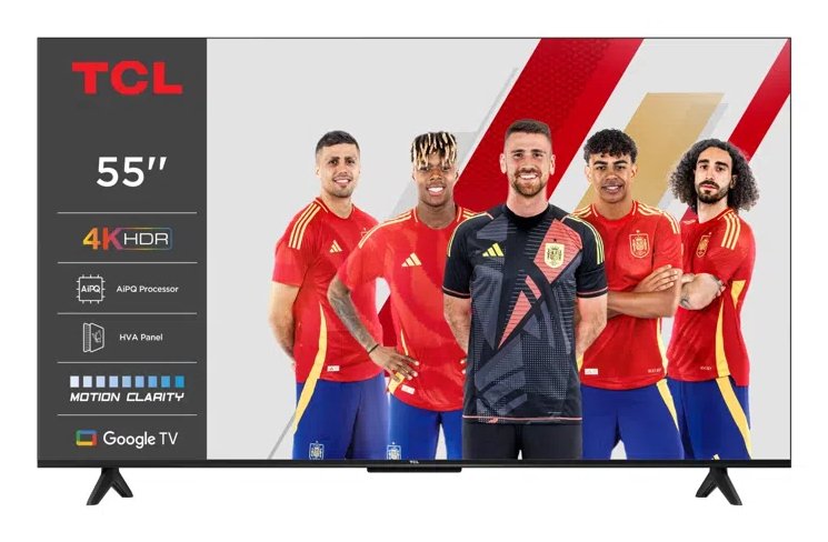 EAN 5901292527044 - TCL P61 55P61K Televisor 139,7 cm (55") 4K Ultra HD Smart TV Wifi Aluminio 270 cd / m² imagen 2
