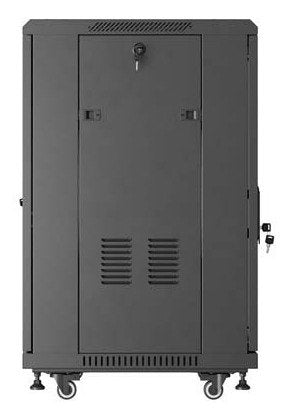 EAN 5901969448269 - Lanberg FF01-6618-12B armario rack 18U Rack o bastidor independiente Negro imagen 5
