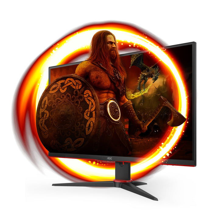 EAN 4038986129893 - AOC 27G2SAE/BK pantalla para PC 68,6 cm (27") 1920 x 1080 Pixeles Full HD LED Negro, Rojo imagen 2