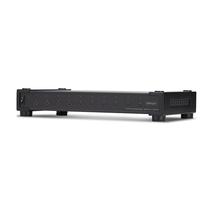 EAN 65030923095 - StarTech.com 10E-CHARGING-STATION cargador de dispositivo móvil Universal Negro Corriente alterna Carga ráp imagen 5