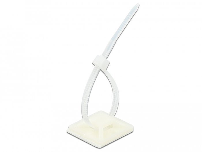 EAN 4043619186785 - DeLOCK 18678 soporte para brida Blanco Nylon 10 pieza(s) imagen 2