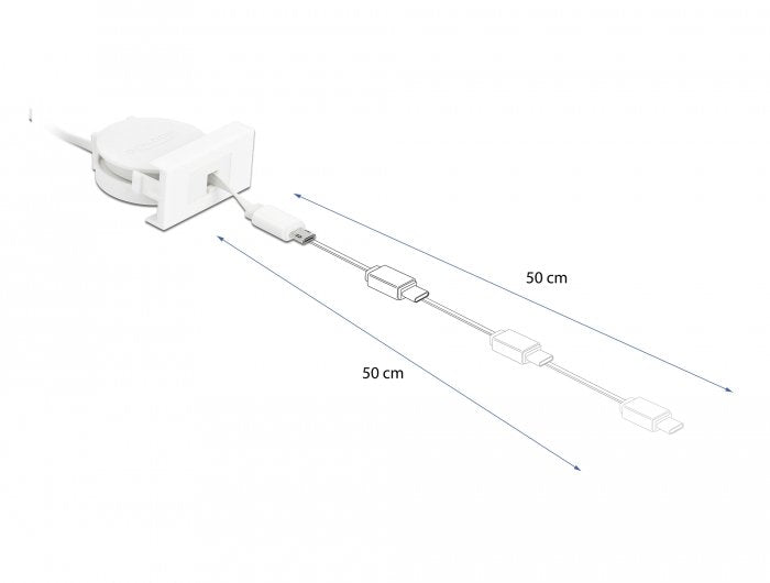 EAN 4043619813193 - DeLOCK 81319 cable USB 0,62 m USB A Micro-USB B imagen 2