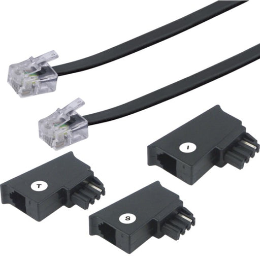 EAN 4004005504293 - Schwaiger 6.0m RJ-11 - RJ-11 6 m Negro imagen 2