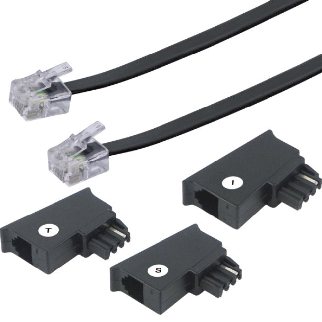 EAN 4004005504293 - Schwaiger 6.0m RJ-11 - RJ-11 6 m Negro imagen 2