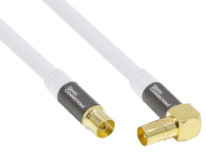 EAN 4014619858699 - Alcasa GC-M2061 cable coaxial RG-6/U 1 m IEC Blanco imagen 1