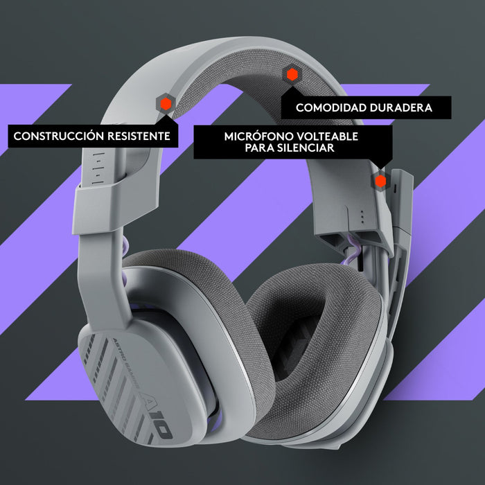 EAN 5099206101524 - ASTRO Gaming A10 Auriculares Alámbrico Diadema Juego Gris imagen 15