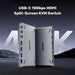 EAN 4894160058133 - UNITEK D1118AGY01-EU interruptor KVM Gris imagen 3