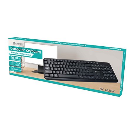 EAN 4718308321067 - Vakoss TK-103PK teclado USB Negro imagen 2