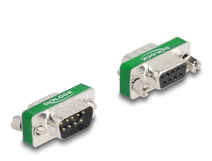 EAN 4043619664764 - DeLOCK 66476 cambiador de género para cable D-Sub 9 pin Plata imagen 1