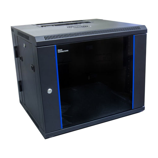 EAN 4014619816491 - Alcasa GC-R0013 armario rack 9U Bastidor de pared Negro, Azul imagen 1