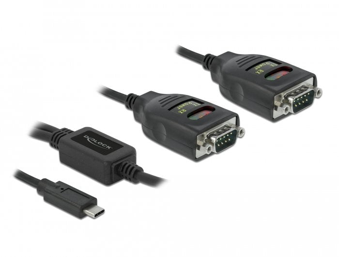 EAN 4043619904945 - DeLOCK 90494 cable de serie Negro 0,35 m USB Tipo C imagen 3