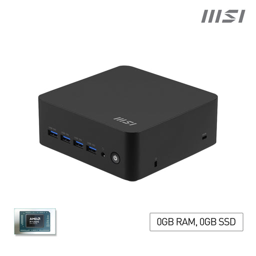 EAN 4711377371070 - MSI Cubi Z AI 8M-004BEU USFF Negro 8945HS AMD SoC 5,2 GHz Altavoces incorporados imagen 1