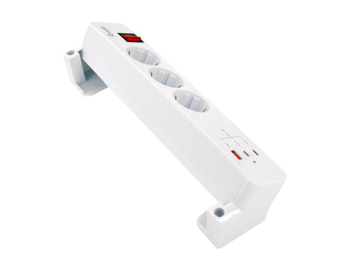 EAN 4015867243978 - Equip 245556 base múltiple 2 m 3 salidas AC Interior Blanco imagen 2