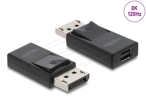 EAN 4043619610747 - DeLOCK 61074 cambiador de género para cable mini DisplayPort DisplayPort Negro imagen 1