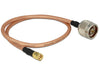 EAN 4043619888962 - DeLOCK 88896 cable coaxial RG-142 0,4 m SMA imagen 1