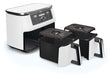 EAN 0622356261180 - Ninja AF400EU Doble 9,5 L Independiente 2470 W Freidora de aire caliente Blanco imagen 6