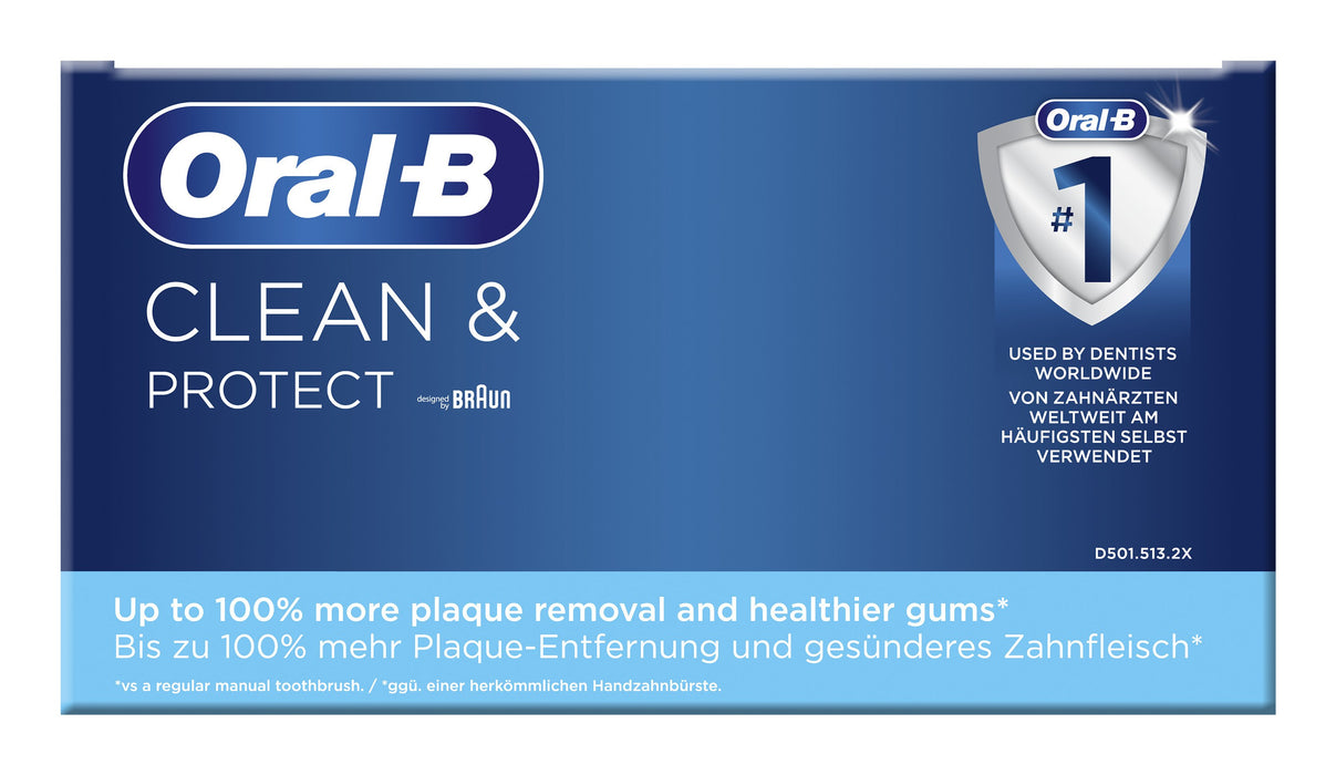 EAN 4210201399506 - Oral-B Clean & Protect Adulto Cepillo dental giratorio Negro imagen 3