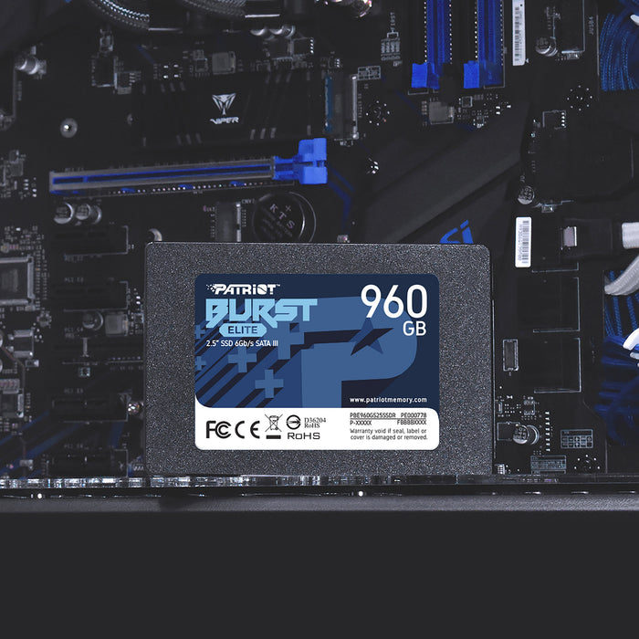 EAN 0814914027769 - Patriot Memory Burst Elite 960 GB 2.5" Serial ATA III imagen 4