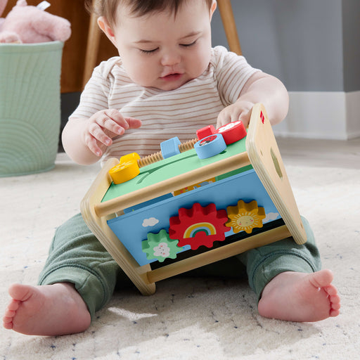 EAN 0194735246069 - Fisher-Price Wooden Activity Triangle imagen 2