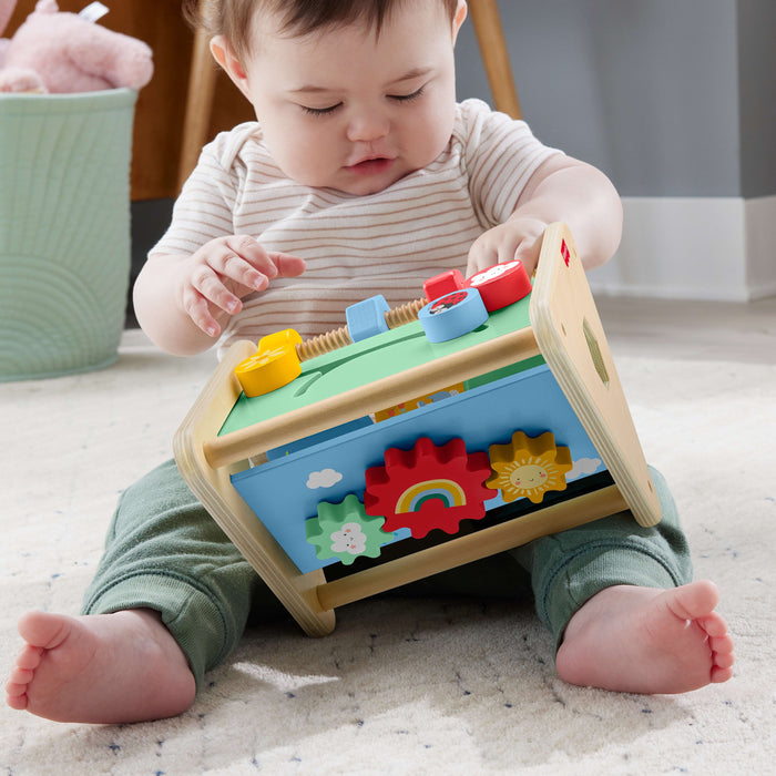 EAN 0194735246069 - Fisher-Price Wooden Activity Triangle imagen 2