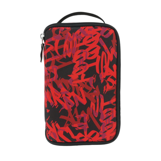 EAN 4008110352978 - Herlitz 2 Go Graffiti Estuche suave Poliéster Negro, Rojo imagen 1