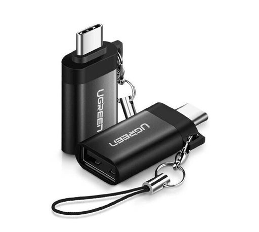 EAN 6957303852833 - Ugreen 50283 cambiador de género para cable USB C USB A Negro imagen 1