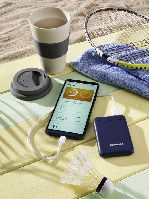 EAN 4034303028344 - Intenso XS5000 Polímero de litio 5000 mAh Azul imagen 8