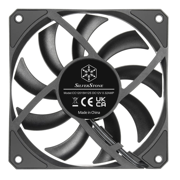 EAN 4710679812182 - Silverstone Air Slimmer 120 Carcasa del ordenador, Procesador Refrigerador de aire 12 cm Negro 1 pieza(s) imagen 6