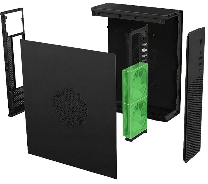 EAN 8436624423222 - CoolBox COO-PCT100-0 carcasa de ordenador Perfil bajo (Slimline) Negro imagen 7