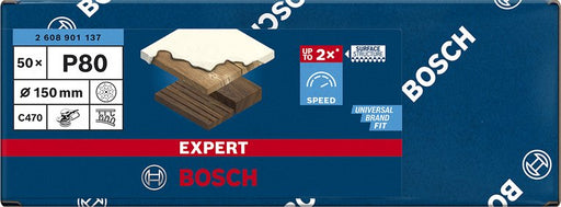 EAN 4059952544755 - Bosch Expert C470 50 pieza(s) Disco de lijado imagen 2